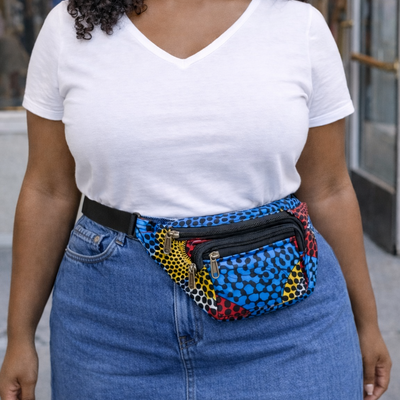 Safari chic fanny pack