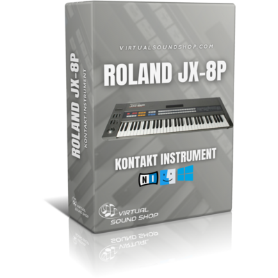 Roland jx-8p kontakt library - virtual instrument nki vst software