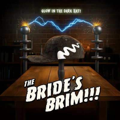 Frankenstein's brides brim glow hat