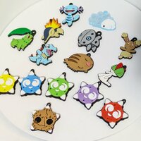 Mini Pocket Monster Keychains - Thumbnail 3