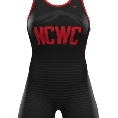 Ncwc women's black singlet - Thumbnail 2