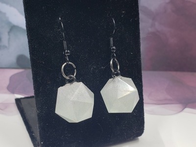 HoloLight Dice Earrings
