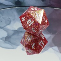Red Glitter 30mm Chonk - Thumbnail 1