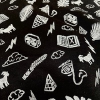 "Fresh Runes" Hand-printed Sweatshirt - Thumbnail 2