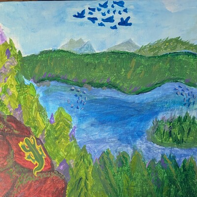 Untitled landscape 2025 - print