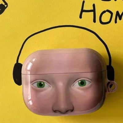 Eerie eyes airpods case 