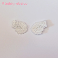 Angel Wing Hairclips (Pair) - Thumbnail 1