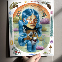 ORIGINAL "Mavka" Painting - Thumbnail 3
