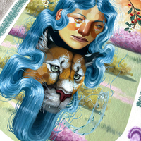 ORIGINAL "Mavka" Painting - Thumbnail 7
