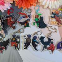 DC Duo and Batfam  2.5" charms - Thumbnail 1
