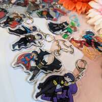 DC Duo and Batfam  2.5" charms - Thumbnail 2
