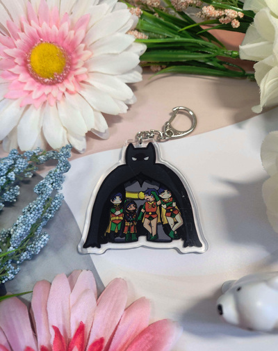 Batfam 2.5" charms