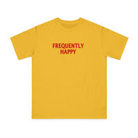 Free Shipping-FREQUENTLY HAPPY TEE - Thumbnail 1