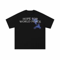 Free Shipping-HOPE FOR WORLD PEACE TEE - Thumbnail 2