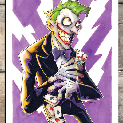 Sdcc / heroes 9 x12 full color commission