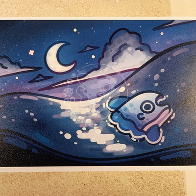  mola on the ocean mini prints