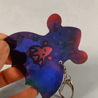 Rainbow Ripple Fish Keychains - Thumbnail 8