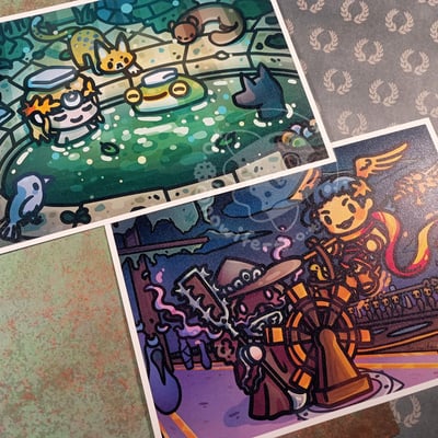 Hades 2 mini prints