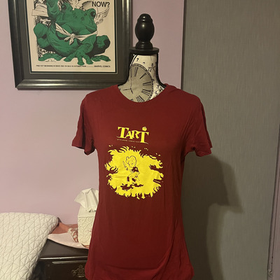 Kickstarter unisex maroon tart acid t-shirt - xxl