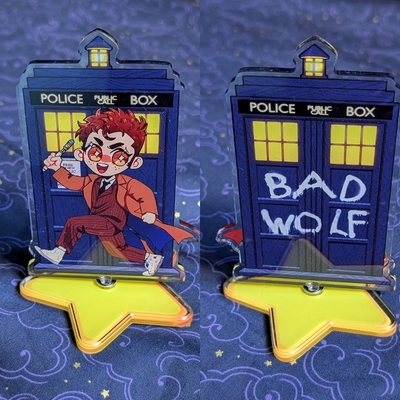 Ten Spinning Standee