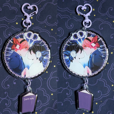Lawlight x magnet dangle charm