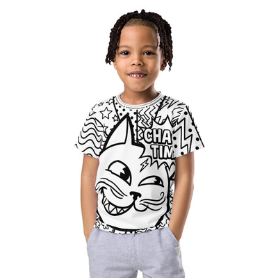 Chao time kids crew neck t-shirt