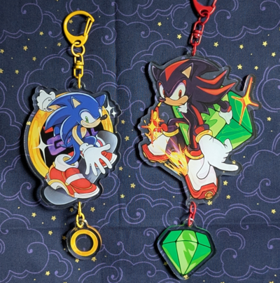 Hedgehog Dangle Charms