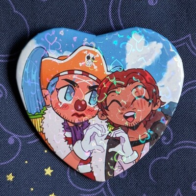 Shuggy Heart Pin