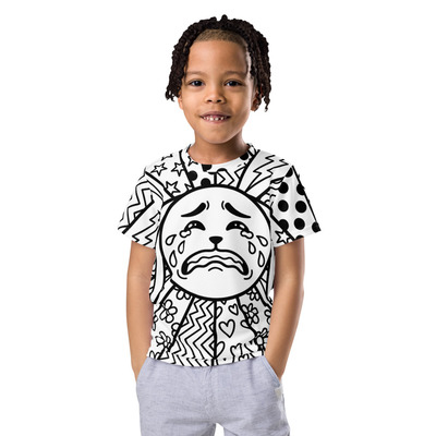 Cry kids crew neck t-shirt