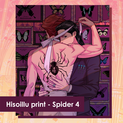 Hisoillu print - spider 4