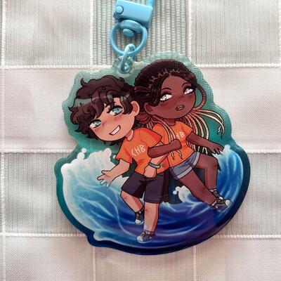 Percabeth 2.5" acrylic keychain