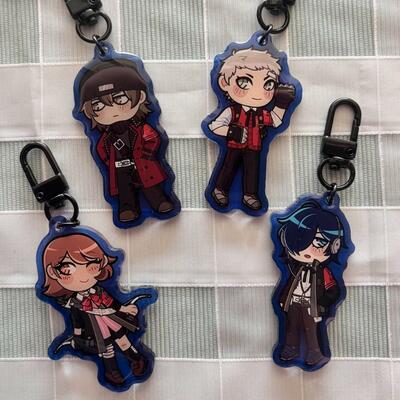 Persona 3 2.5" acrylic keychains