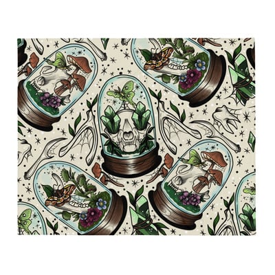 Oddities throw blanket