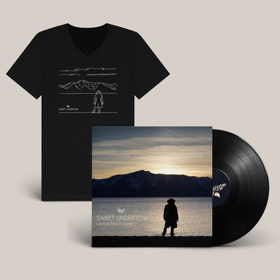 Black vinyl + shirt - days without names - sweet undertow