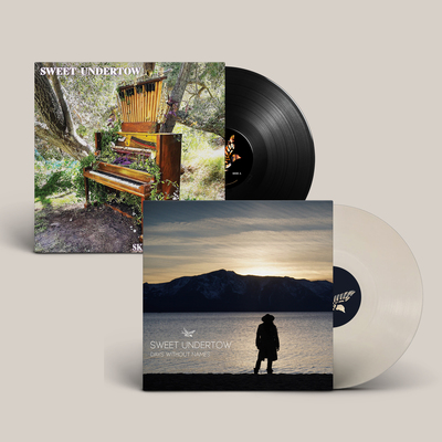 Vinyl bundle (milky) - days without names + skeletone machine - sweet undertow