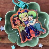 Stone Ocean 2.5" Rainbow Acrylic Keychain - Thumbnail 1