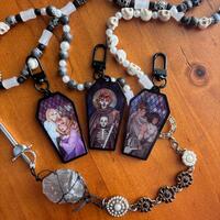 The Locked Tomb Stained Glass Effect 2.5" Acrylic Keychains - Thumbnail 1