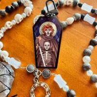 The Locked Tomb Stained Glass Effect 2.5" Acrylic Keychains - Thumbnail 2
