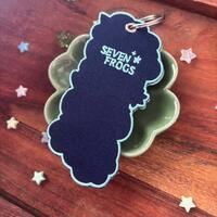Phosphophyllite 4.5" Embroidered Keychain - Thumbnail 2