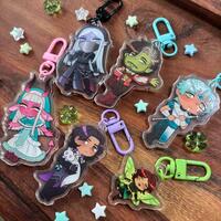 Critical Role Campaign 4 Batch 1 2.5" Acrylic Charms - Thumbnail 1