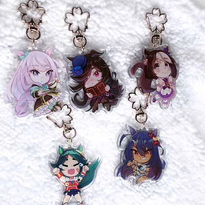 Uma epoxy charm 2.5" 