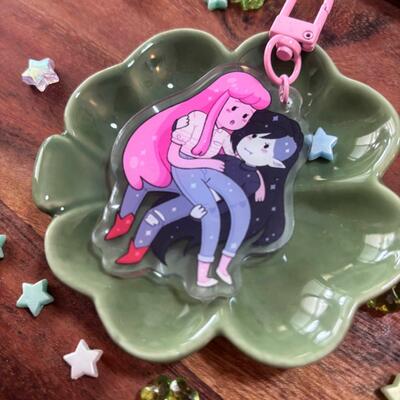 Bubbline 2.5" Acrylic Keychain