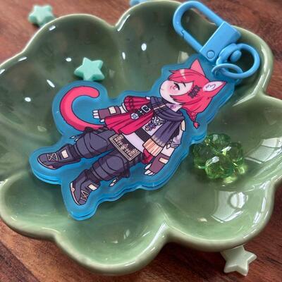 G'raha tia glow in the dark 2.5" acrylic charm
