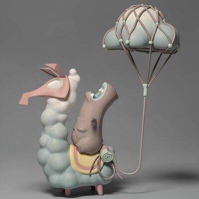  arttoy by coarse "the collector: narcosis" 