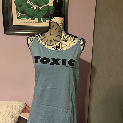 Original tank top small - blue with black logo
