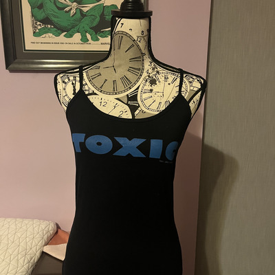 Original tank top -large - black with blue logo