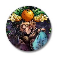 BlackBonnet | Pinback Buttons - Thumbnail 1