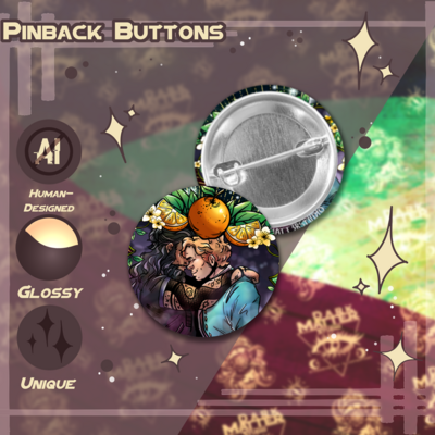 Blackbonnet | pinback buttons