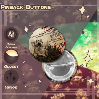 Cryptid studies: chupacabra | pinback buttons
