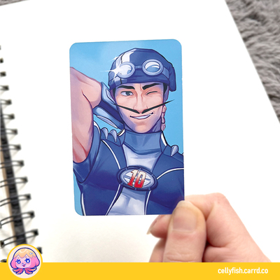 Lazy Town - Sportacus - Photocard